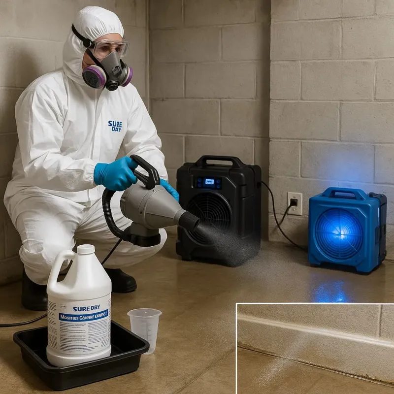 Sanitization and Odor Removal process in Hinesville, GA