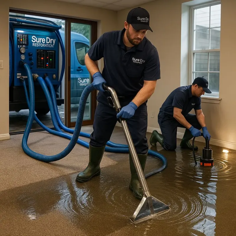 Water Extraction and Removal process in Hinesville, GA